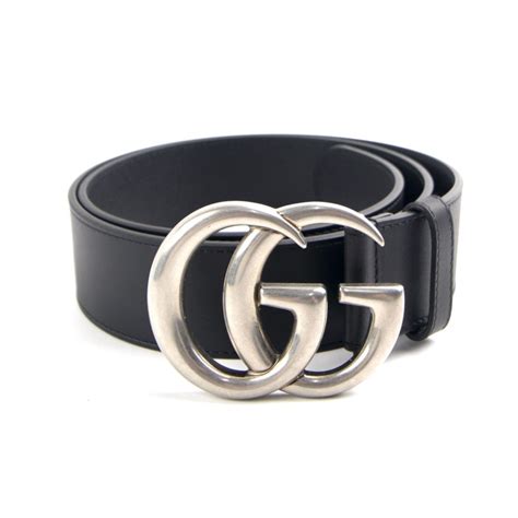 gucci belt with black jumpsuit|Gucci black belt silver buckle.